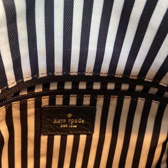 Kate spade large black cross body bag - Picture 4 of 6